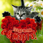 С Международным женским днём